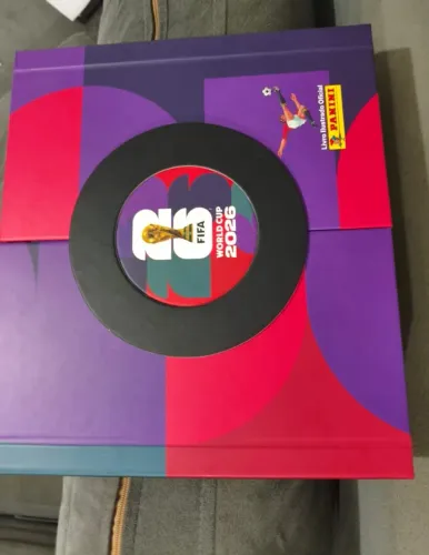 Álbum dourado completo da copa do mundo de futebol 2026