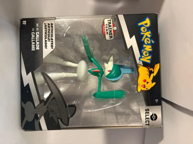 boneco gallade pokémon select sunny articulado lacrado