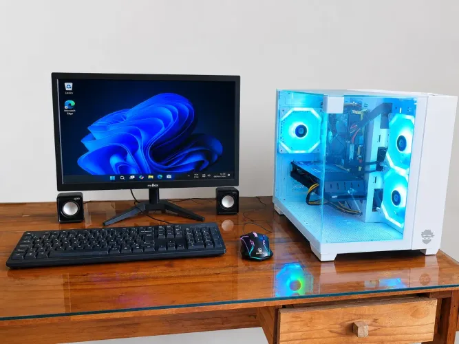 ? Pc Gamer Completo (i5 + 16GB + RX580 + SSD)