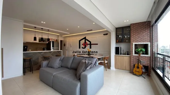 Apartamento com 2 dormitórios sendo 1 suíte no Centro em Taubaté