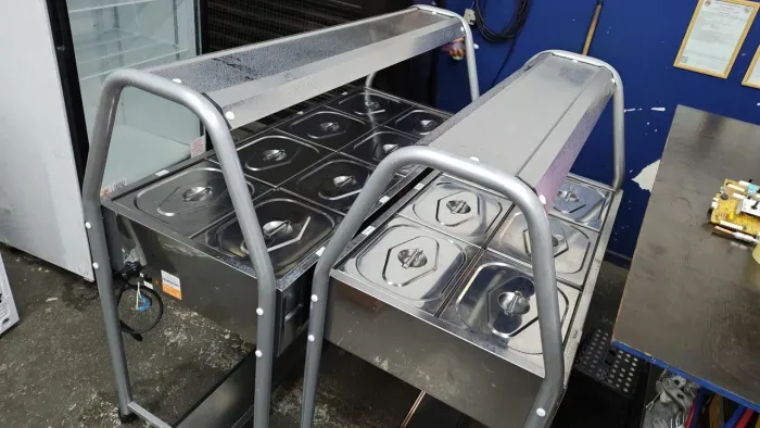 Carinho Buffet self service rechaud 1 frio 1 quente 