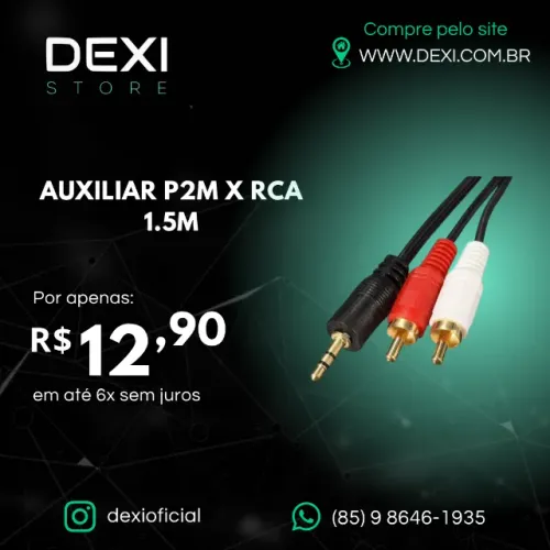 AUXILIAR P2M X RCA 1.5