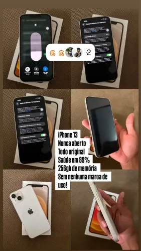 iPhone 13,256 gb de memória