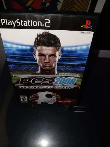 Jogo Playstation 2 PES 2008 ORIGINAL