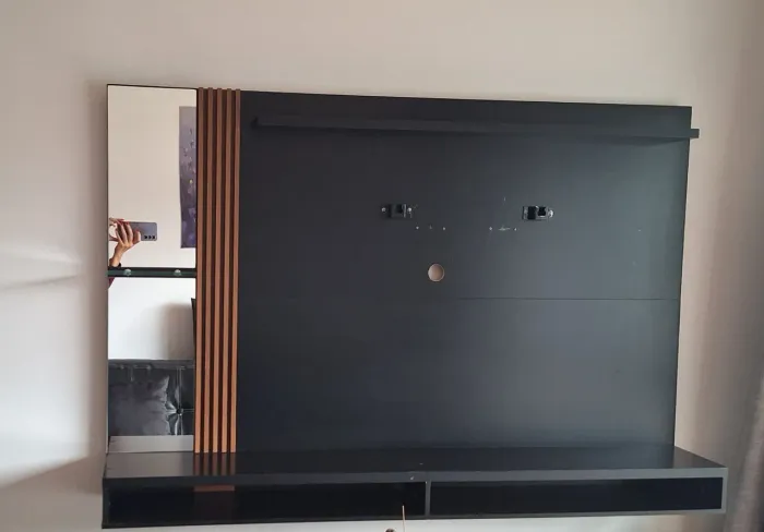 Painel para tv mdf com espelho