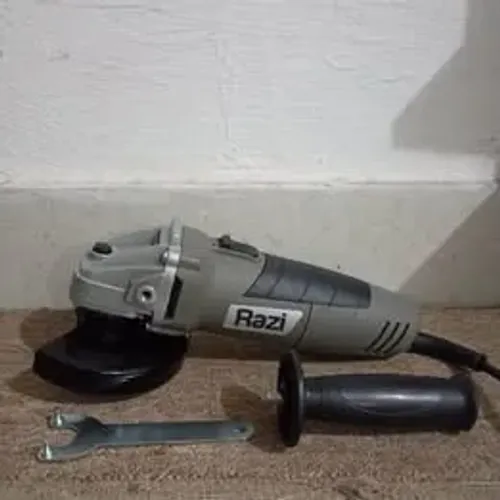 Esmerilhadeira Angular Razi 600W 4.1/2 Pol 115mm Lixadeira Máquina de Corte Desbaste Metal