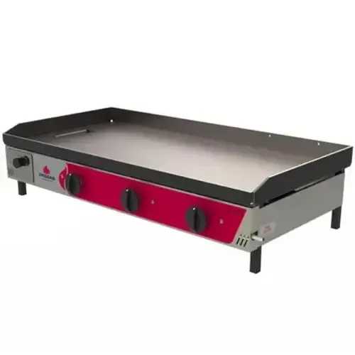 Chapa Bifeteira Progás 100cm PR1000G Style Aço Inox a Gás Baixa Pressão c/Gaveta Coletor d