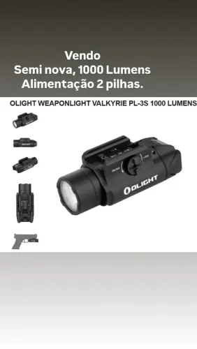 Lanterna oligtht Valkyrie pl 3s 1000 lum