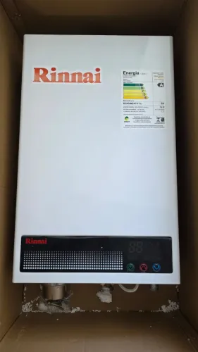 Aquecedor a gás digital 12 litros - Rinnai (REU 1002 FEH)
