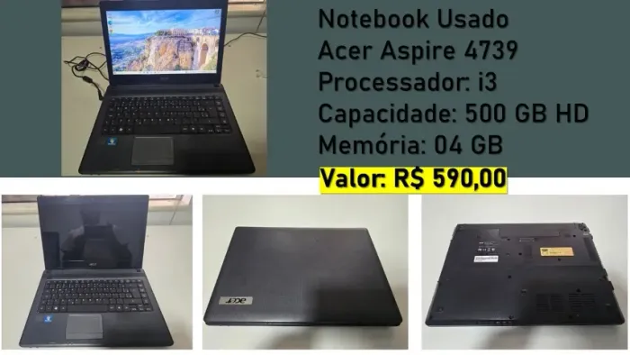 Notebook Acer Aspire 4739