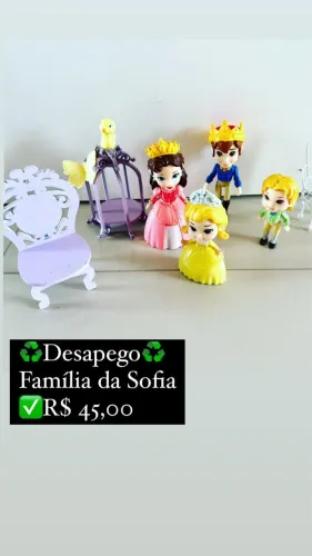 Família princesinha Sofia