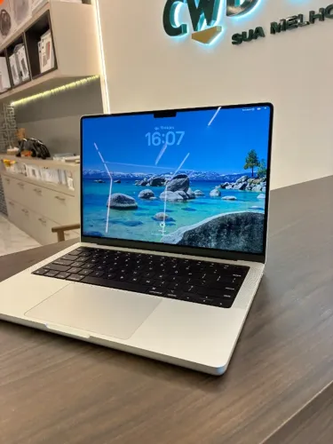MacBook Pro M4 Pro 14.2 24GB 512GB Silver 100% - Loja Fisica