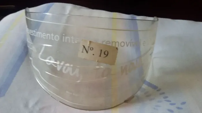 Viseira capacete bieffe B12 e peels mach 5
