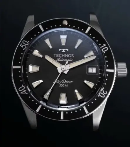 Technos Skydiver Releitura 2026 - Edição Limitada Preto - Novo, Sem Uso