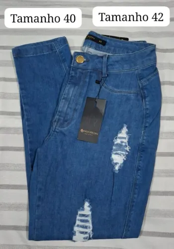 CALÇAS JEANS FEMININA 