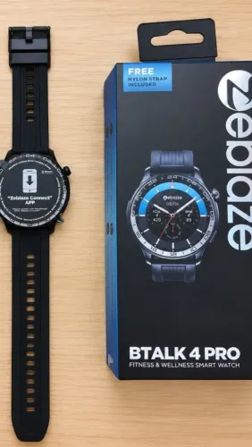 Smartwatch Zeblaze Btalk 4 Pro Amoled Preto Lacrado Original
