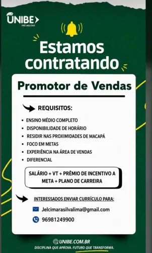Vaga de emprego 