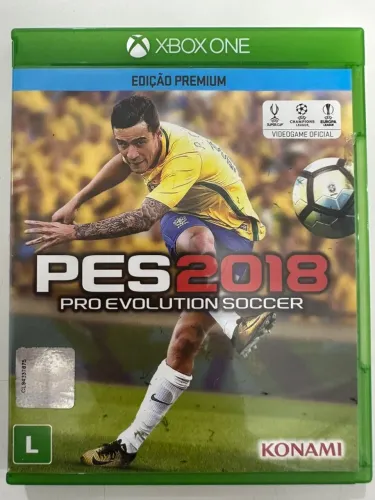 Pes 2018 Mídia Física Xbox One