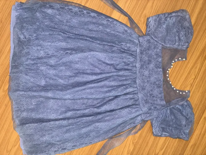 Vestido de festa lilas