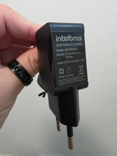 8 bases carregadoras Original Intelbras RC4102 com adaptador de energia