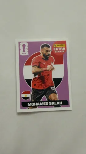 Figurinha Legend Extra Sticker Lilás Mohamed Salah