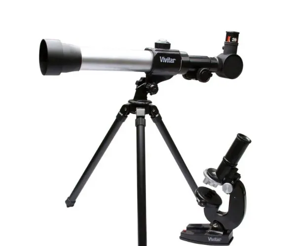 Telescopio e microscopio vivitar