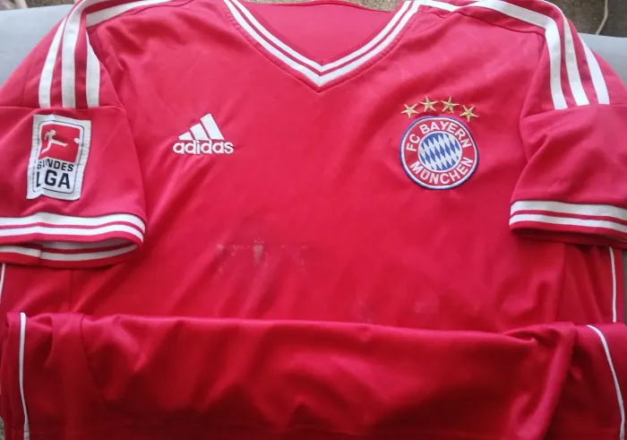 Camisa Bayern de Munique Alemanha adidas Bundesliga Tam P Vermelha