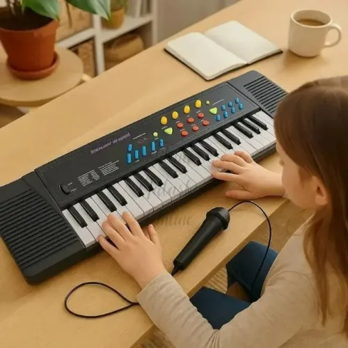 Teclado Infantil Musical Gamer 1 Mão - Entrega Gratis