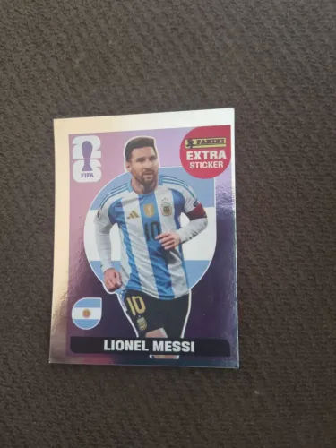 FIGURINHA + LIONEL MESSI
