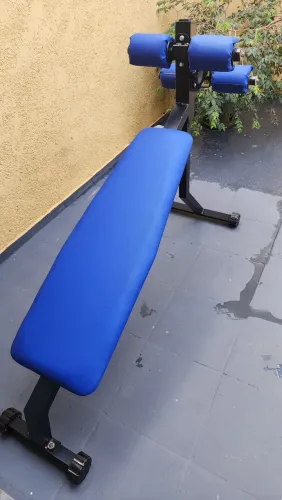 Prancha de abdominal regulável profissional para academia - nova