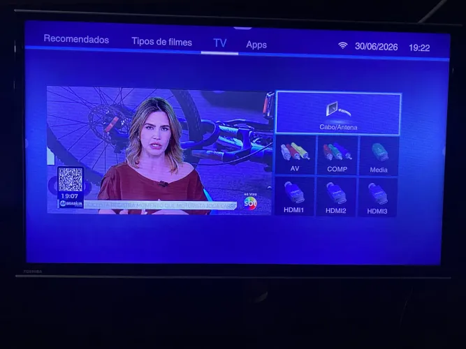 Televisão Toshiba