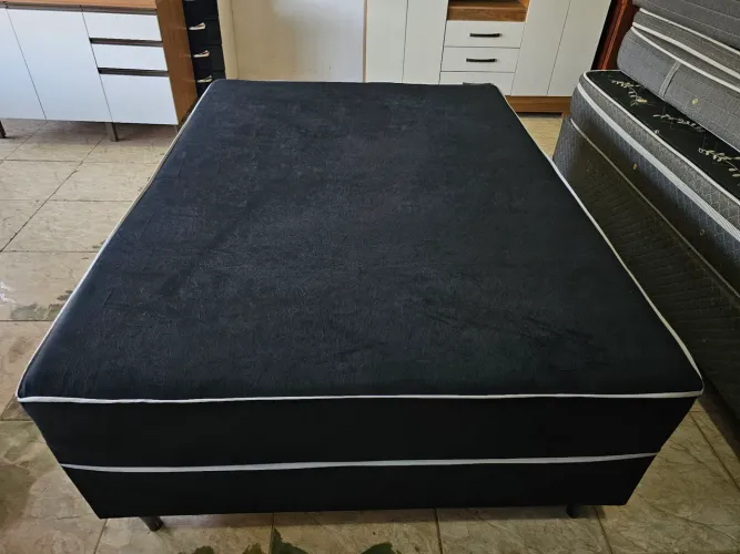 Cama casal unibox nova de espuma