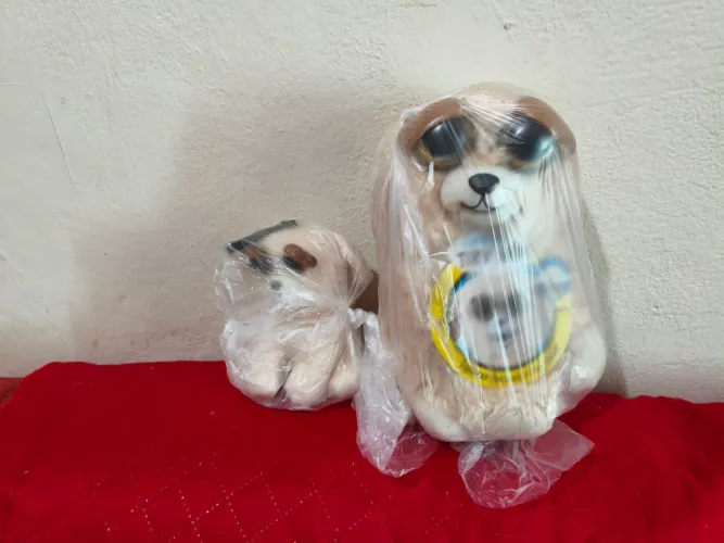 Pelúcia Luna com chaveiro zerados