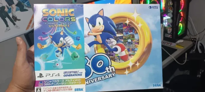sonic colors 30th anniversary edition Lacrado- PS4