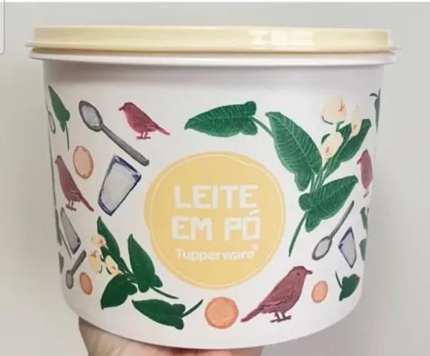 Leite Em pó Tupperware