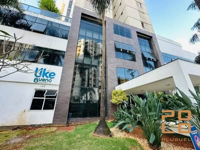 Apartamento para alugar no Edifício Residencial Like Bueno, no Setor Bueno, em Goiânia.