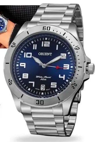 Relógio De Pulso Orient Mbss1155a Masculino Aço Inoxidável<br>R$ 310,00<br>Mercado Livre