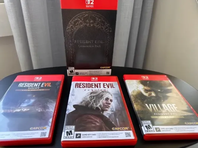 Resident Evil Generation Pack Switch 2 - 3 Jogos com Caixa