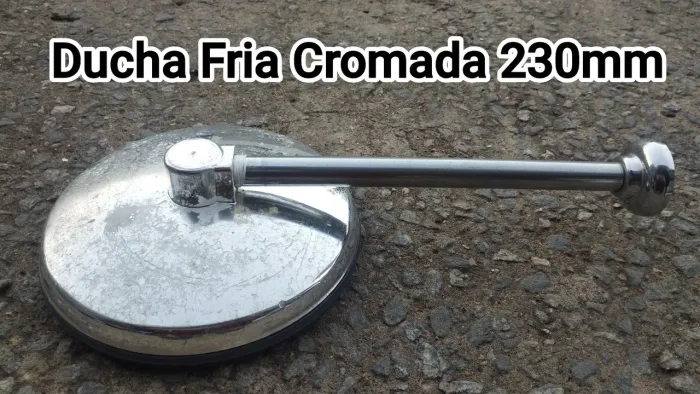 Ducha Fria Cromada 230mm