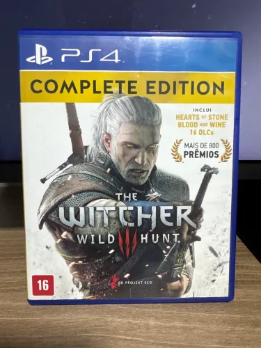 Jogo The Witcher III Wild Hunt Complete edition - PS4