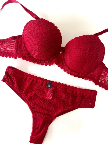 Conjunto Lingerie Vermelho (M)