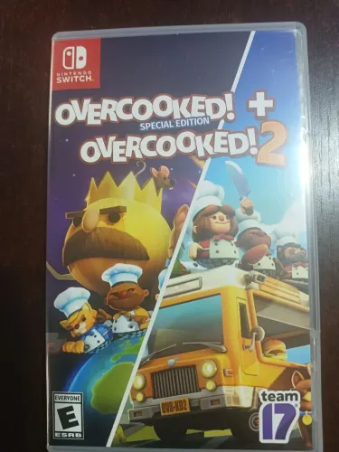 Overcooked 1 e 2 Switch