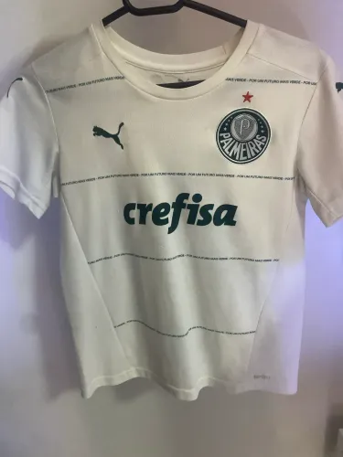 Camiseta infantil Palmeiras tamanho 12