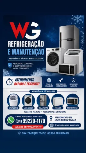 WG REFRIGERAÇÃO assistência