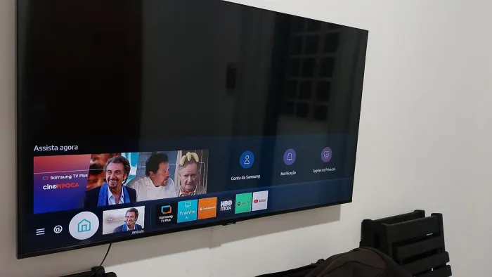 TV Smart 4K Samsung de 55 polegadas