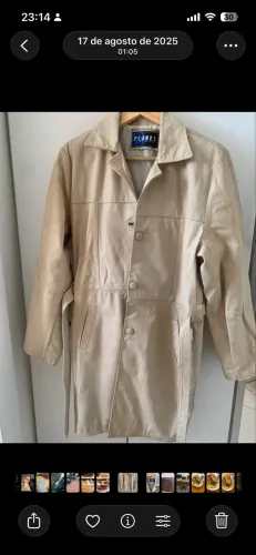 Vendo casaco de couro