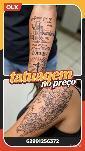 Tatuagem no preço !!