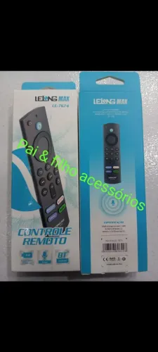 Controle fire tv stick com Alexa