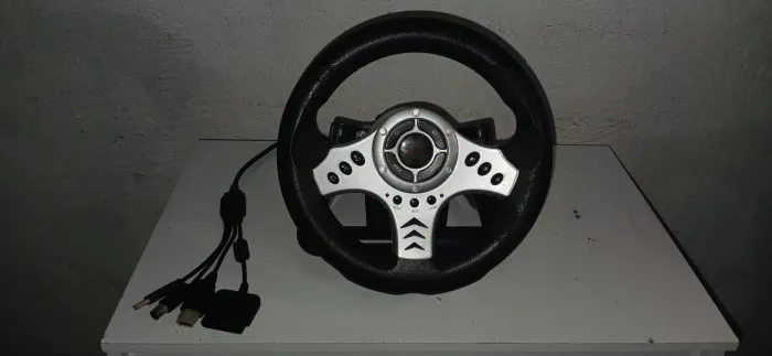 Volante gamer para jogos de corridas