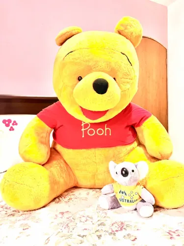 URSO DISNEY ORIGINAL GIGANTE PUFF 1 METRO | EXCELENTE ESTADO